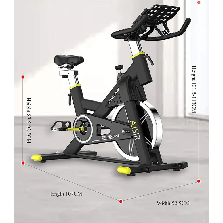 Rower Stacjonarny ANEWSIR Spinningowy Wyświetlacz - 2