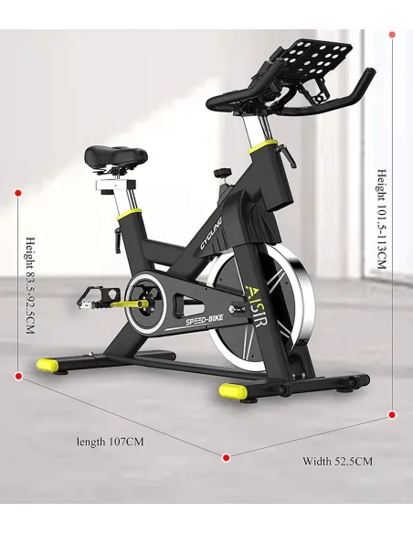 Rower Stacjonarny ANEWSIR Spinningowy Wyświetlacz - 2