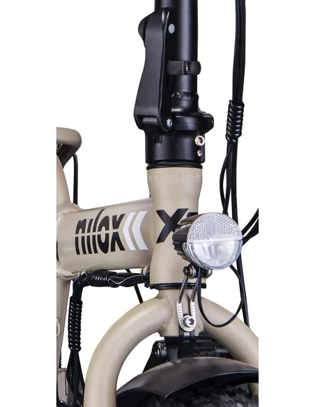 Rower Elektryczny Składany 20 Fatbike Tarcze 250W - 4