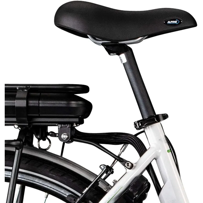 Rower Elektryczny Miejski 28 ALU 13 Ah 5 Trybów Wspomaganie 250 W Dzwonek