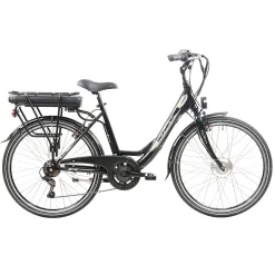 Elektryczny Rower Miejski 26 Damka Wspomaganie ALU