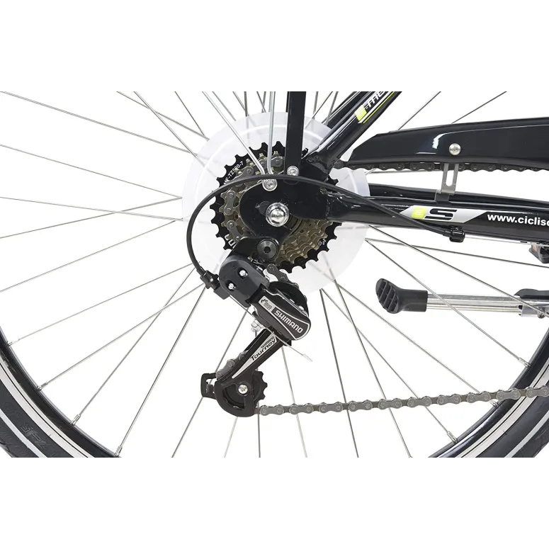 Elektryczny Rower Miejski 26 Damka Wspomaganie ALU - 7