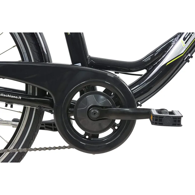 Elektryczny Rower Miejski 26 Damka Wspomaganie ALU - 8