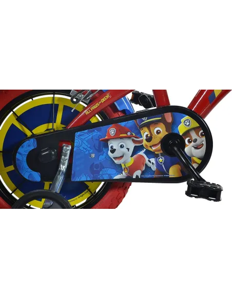 Rower Dziecięcy 12 Psi Patrol Kółka Boczne Osłona - 3