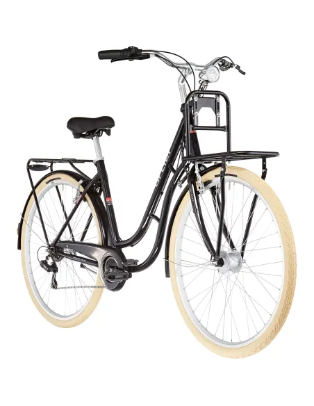 Damski Rower Miejski Retro 28 Bagażniki 6 Biegów - 8