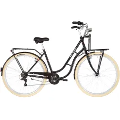 Damski Rower Miejski Retro 28 Bagażniki 6 Biegów
