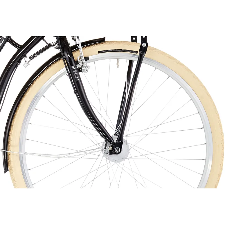 Damski Rower Miejski Retro 28 Bagażniki 6 Biegów - 4