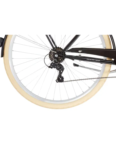 Damski Rower Miejski Retro 28 Bagażniki 6 Biegów - 6