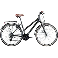 Rower Damski Trekkingowy 28 ALU 21 Biegów Światła