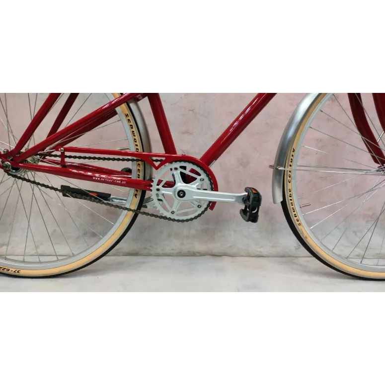 Miejski Rower Damski Retro 28 Hydraulika Jednobieg - 5