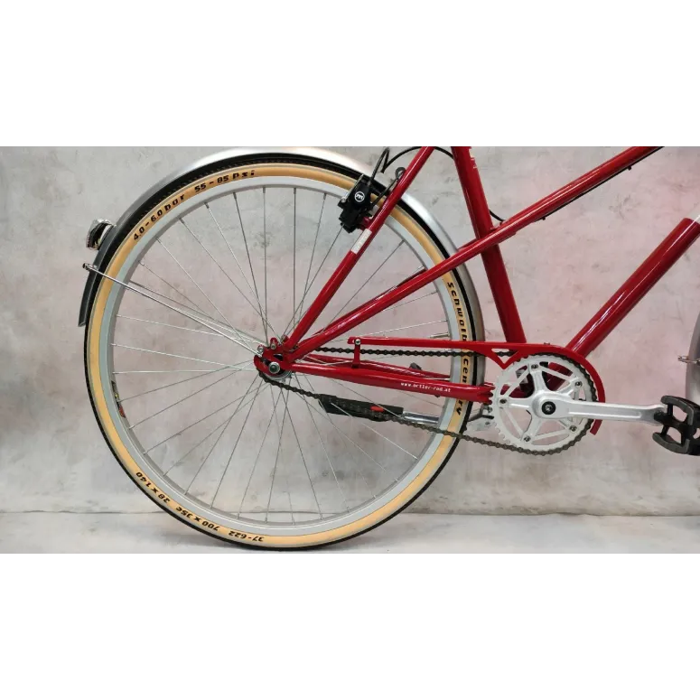 Miejski Rower Damski Retro 28 Hydraulika Jednobieg - 6