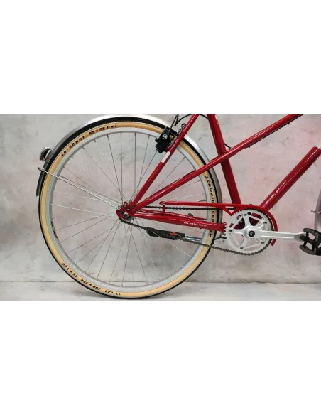 Miejski Rower Damski Retro 28 Hydraulika Jednobieg - 6