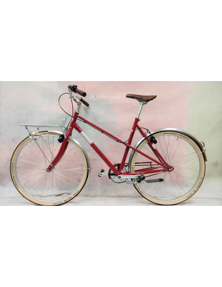 Miejski Rower Damski Retro 28 Hydraulika Jednobieg - 8