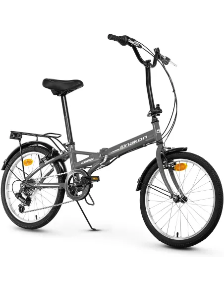 Rower Składany Damski Męski 20 Składak Miejski ALU - 5