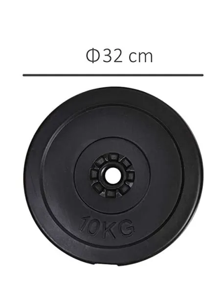 Hantle Treningowe HomCom B1-0013 Regulowane 20 kg - 2