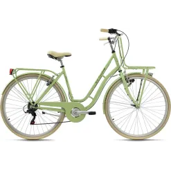 Rower Miejski Damski 28 Retro Bagażniki Dynamo