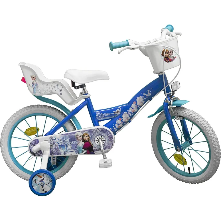 Rower Dziecięcy 16 Disney Kraina Lodu Koła Boczne - 1