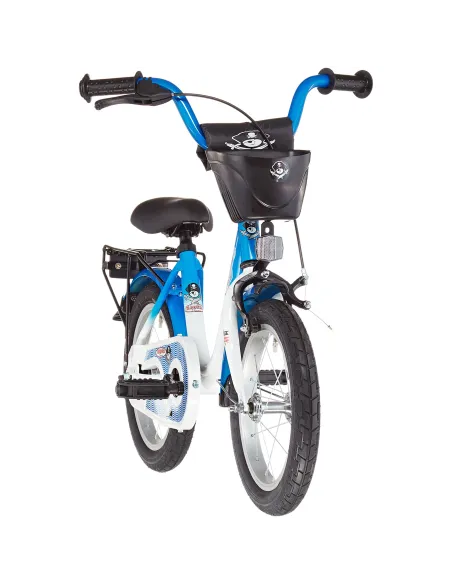 Rower Dziecięcy Chłopięcy 14 Kółka Boczne Koszyk - 2