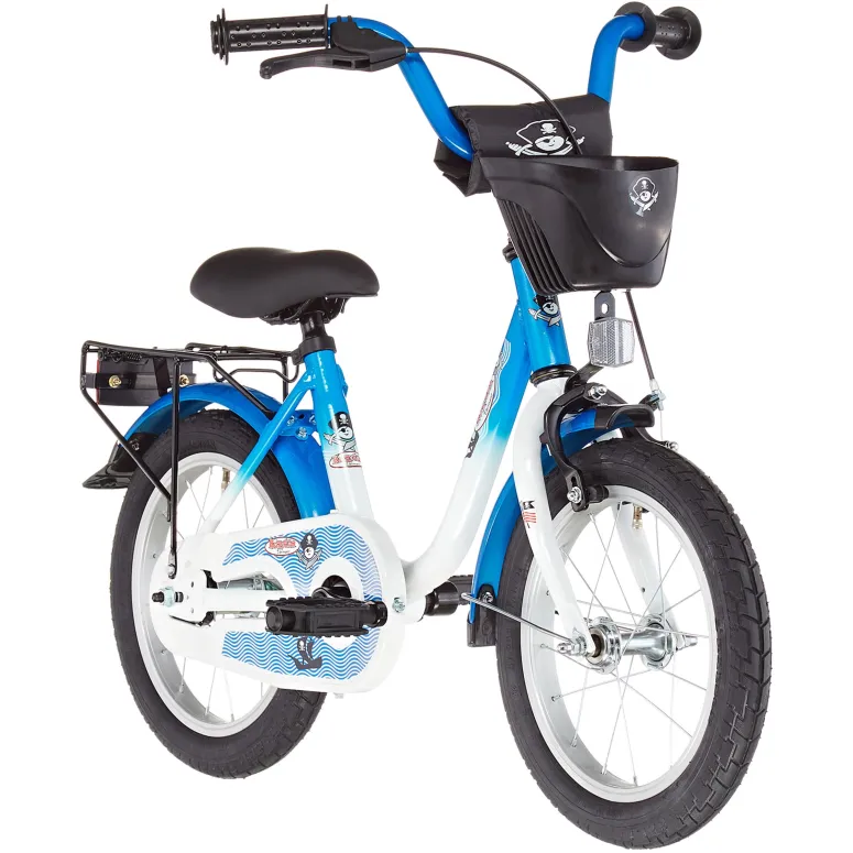 Rower Dziecięcy Chłopięcy 14 Kółka Boczne Koszyk - 7