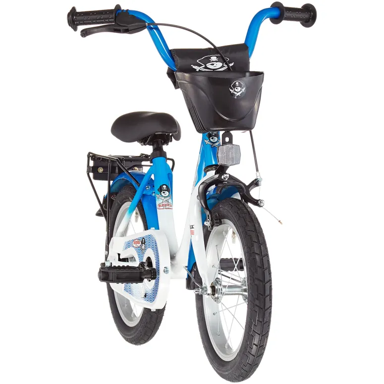 Rower Dziecięcy Chłopięcy 14 Kółka Boczne Koszyk - 2