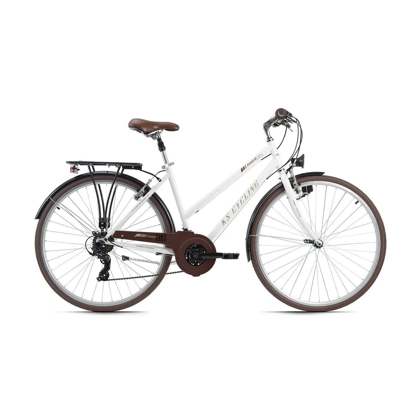 Rower Trekkingowy Damski Retro 28 Turystyczny - 1