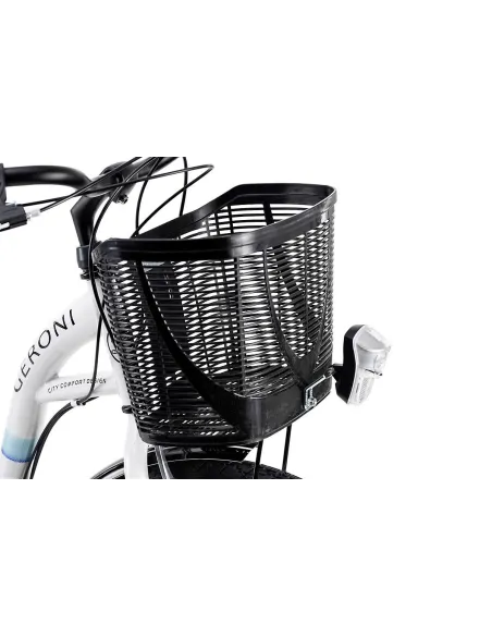 Miejski Rower Dziewczęcy 24 Damka Koszyk 21 Bieg - 2