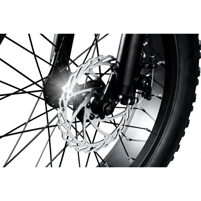 Rower Elektryczny Składany 20 Tarcze Fatbike 250W - 6