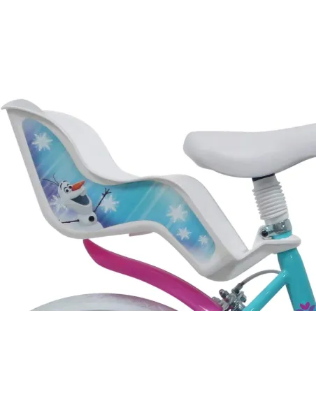 Rower Dziecięcy Disney Frozen 16 Kółka Boczne Kask - 4