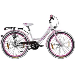 Rower Miejski Dziewczęcy 24 Młodzieżowy Kontra