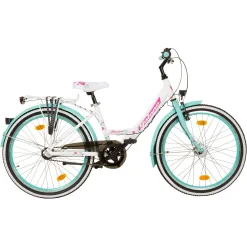 Rower Miejski Dziewczęcy 24 Nexus 3 Kontra Światła