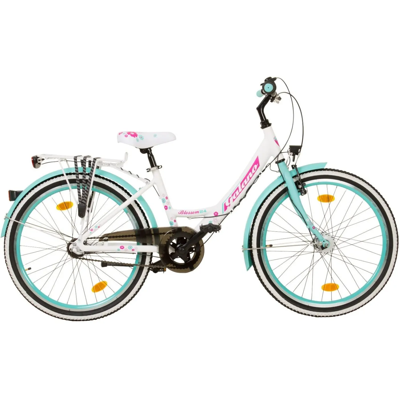 Rower Miejski Dziewczęcy 24 Nexus 3 Kontra Światła - 1