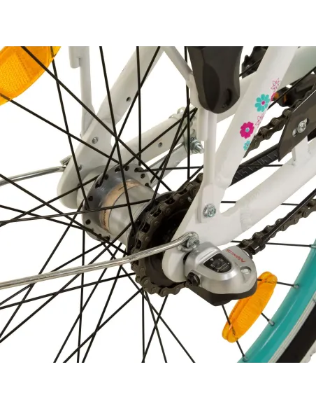 Rower Miejski Dziewczęcy 24 Nexus 3 Kontra Światła - 4