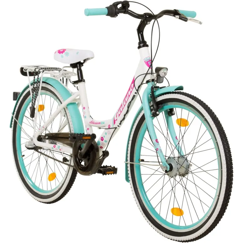 Rower Miejski Dziewczęcy 24 Nexus 3 Kontra Światła - 6