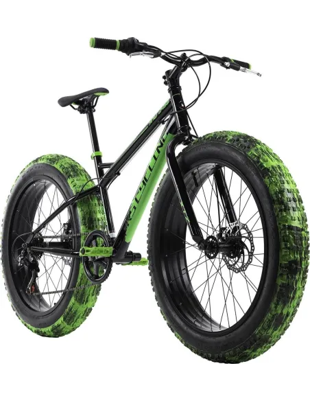 Rower Górski MTB Fatbike 24 Młodzieżowy Tarcze - 7