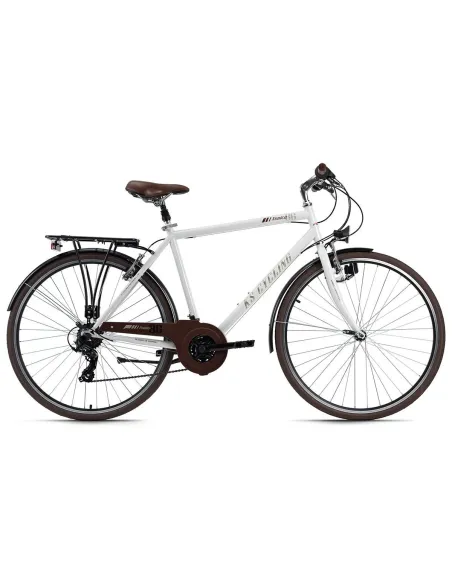 Rower Męski Trekkingowy 28 Retro Bagażnik Światła - 1