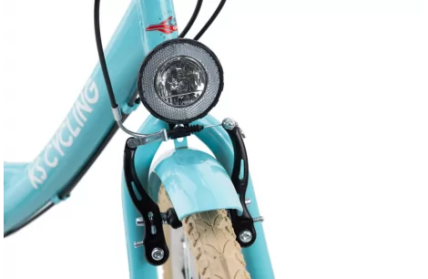 Rower Miejski 24 Bagażnik 6 Biegów Dziewczęcy - 2