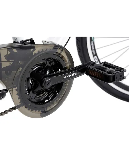 Miejski Rower Dziewczęcy 24 Damka 21 Bieg Bagażnik - 3