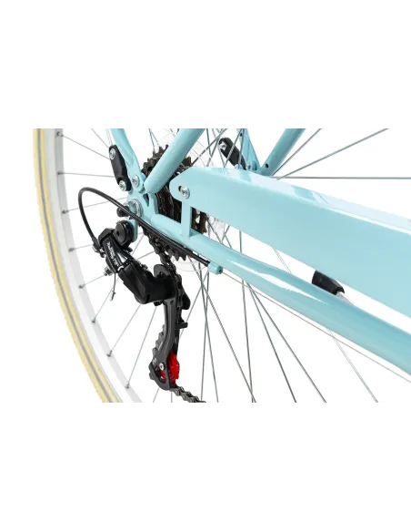 Rower Miejski Damski Dziewczęcy 28 Bagażniki - 8