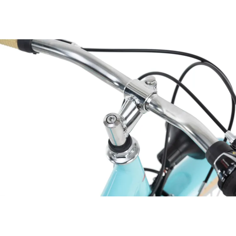 Rower Miejski 24 Bagażnik 6 Biegów Dziewczęcy - 3