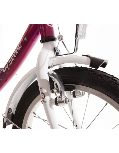 Rower Dziecięcy Dziewczęcy 18 Kontra Bagażnik - 2
