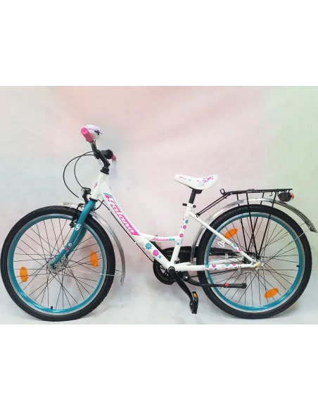 Rower Miejski Dziewczęcy 24 Nexus 3 Kontra Światła - 3