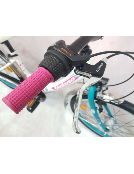 Rower Miejski Dziewczęcy 24 Nexus 3 Kontra Światła - 6