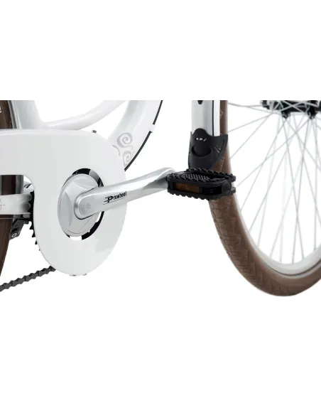 Rower Miejski Damski 28 Damka 6 Biegów Oświetlenie - 5