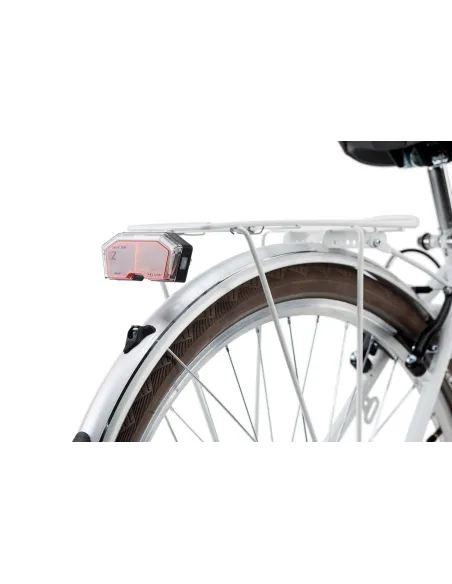 Rower Miejski Damski 28 Damka 6 Biegów Oświetlenie - 7