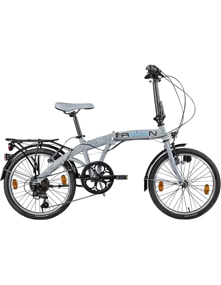 Składany Rower Miejski 20 ALU 6 Biegów Oświetlenie - 1