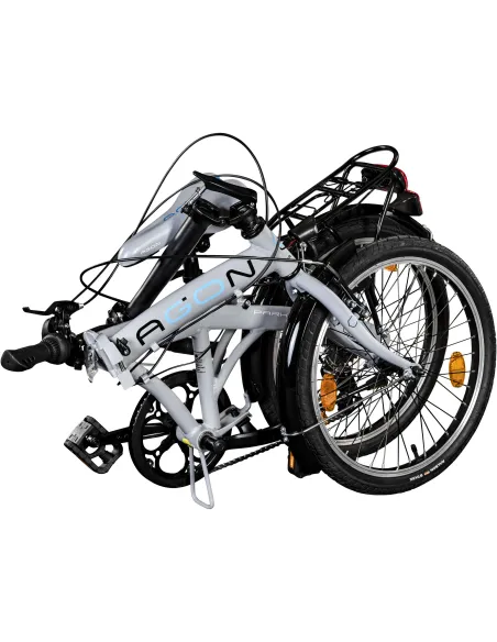 Składany Rower Miejski 20 ALU 6 Biegów Oświetlenie - 4