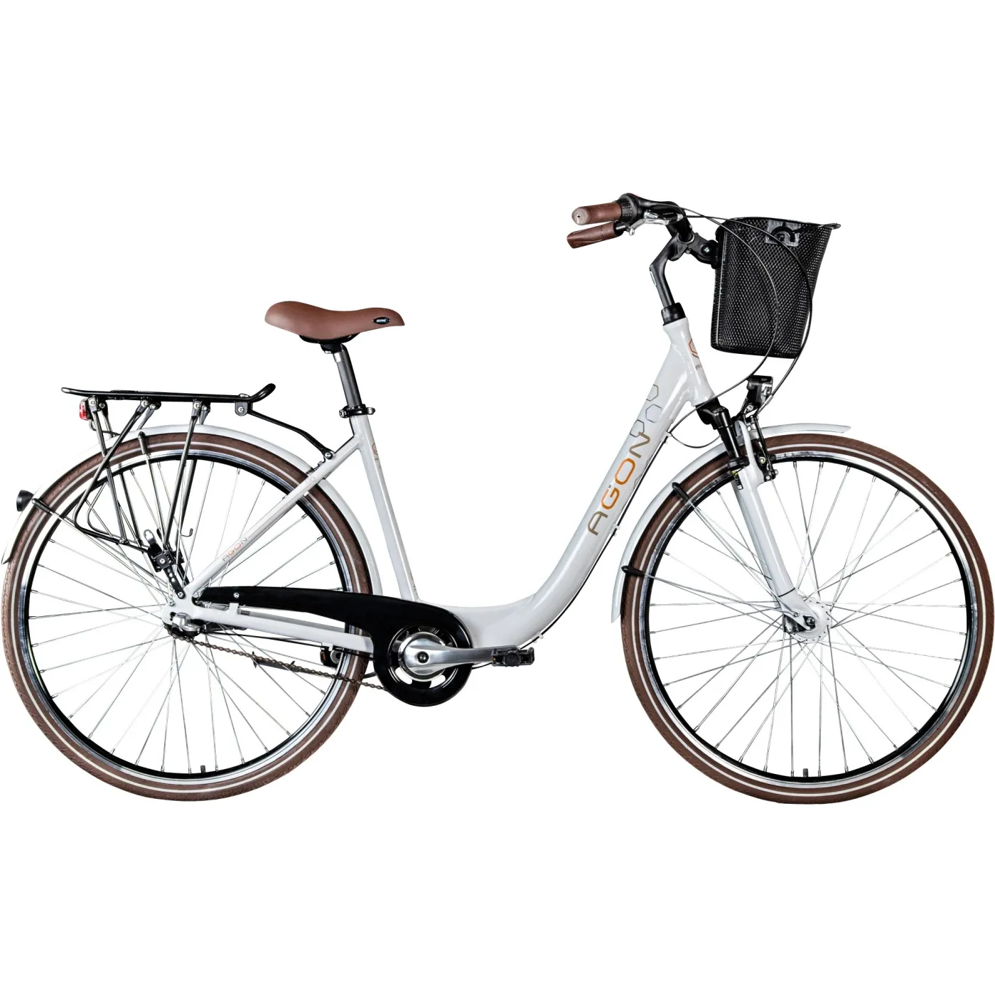 Rower Miejski Damski 28 Nexus 3 Kontra ALU Damka - 1