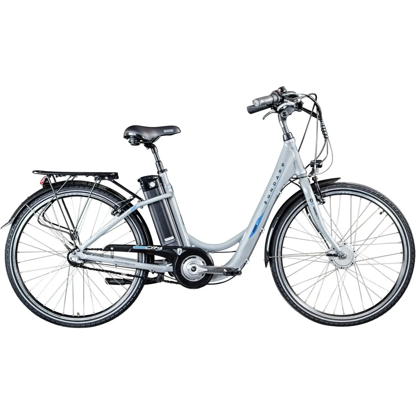 Rower Elektryczny Miejski 28 Damka ALU 10.4Ah 250W - 1