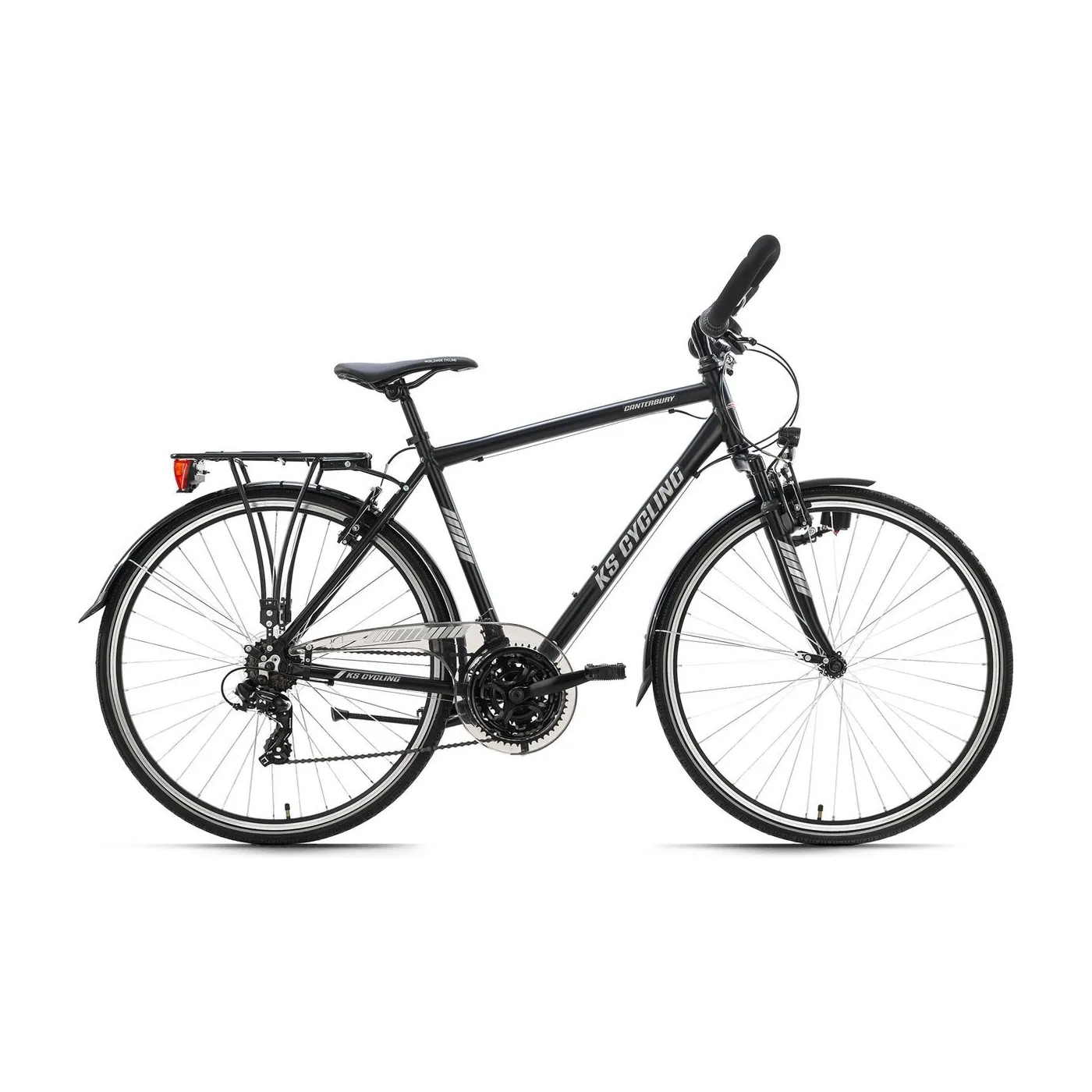 Męski Rower Trekkingowy 28 Turystyczny 21 Bieg ALU - 1