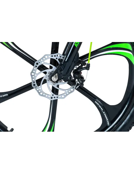 Rower Górski Młodzieżowy Damski Męski 26 MTB Tarcze Amortyzacja Błotniki